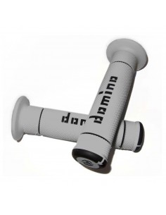 PUÑOS TRIAL DOMINO BICOLOR GRIS-NEGRO