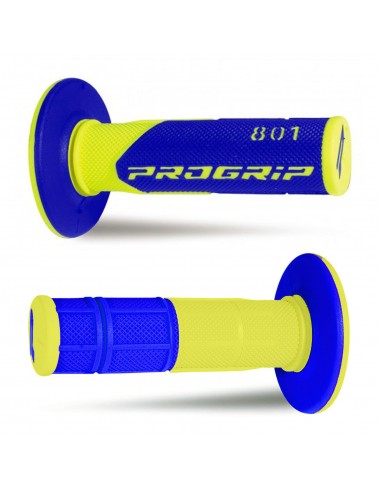 PUÑOS PROGRIP DOBLE COMPUESTO 801 AZUL AMARILLO FLUOR