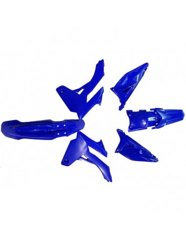 KIT PLASTICOS POLISPORT SHERCO SE-R/SE-FR 13-15 AZULES