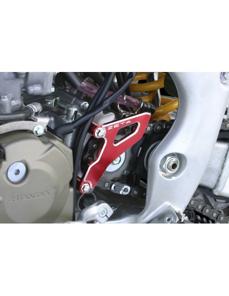 PROTECTOR PIÑON ATAQUE ZETA HONDA CRF 250R 10-17 CRF 450R 09-16 ROJO