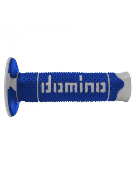 PUÑOS DOMINO BICOLOR DOBLE COMPUESTO AZUL-BLANCO