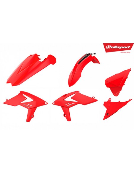 KIT PLASTICOS POLISPORT BETA RR 2T/4T 18-19 ROJOS