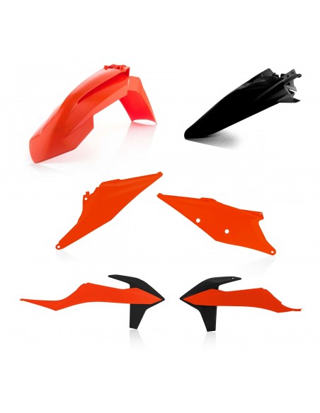 KIT PLASTICOS ACERBIS KTM EXC/EXCF 2020 OEM KIT PLASTICOS ACERBIS KTM EXC/EXCF 2020 OEM