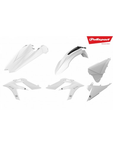 KIT PLASTICOS POLISPORT BETA X-TRAINER 15-19 BLANCOS