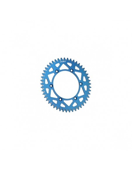 OUTLET CORONA ALUMINIO 4MX KAWASAKI KX/KXF SUZUKI RMZ 250 04-06 AZUL - 51 DIENTES