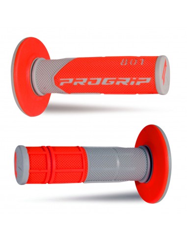 PUÑOS PROGRIP DOBLE COMPUESTO 801 ROJO GRIS