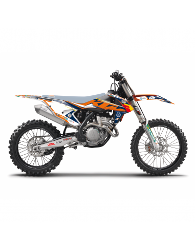 KIT ADHESIVOS BLACKBIRD REPLICA TROFEO 2018 KTM EXC 17-19 SX/SXF 16-18 EXCEPTO SX 250 2016