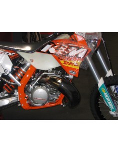 PROTECTOR ESCAPE CARBONO 2 TIEMPOS HUSABERG KTM 250/300 11-16 HUSQVARNA 14-16 HUSABERG 11-16 2