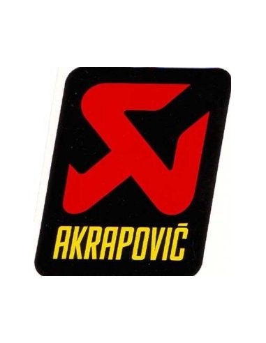 ADHESIVO ANTICALORICO AKRAPOVIC 75X75 MM