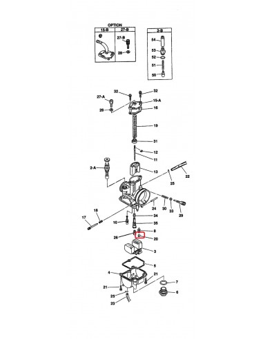 CLIP AGUJA FLOTADOR CARBURADOR KEIHIN FCR 32 A 41 PWM 38 PWK 33 A 39