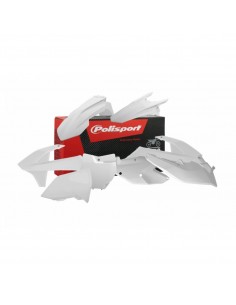 KIT PLASTICOS POLISPORT KTM SX/SX-F/XC/XC-F 16-18 BLANCOS