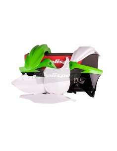 KIT PLASTICOS POLISPORT KAWASAKI KX 450F 13-15 - COLOR ORIGINAL
