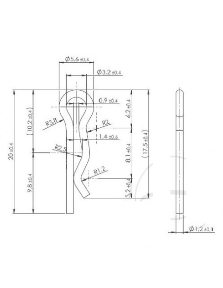 PASADOR ELASTICO CIERRE PASTILLAS A2