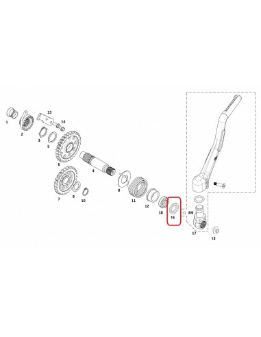 CASQUILLO TOPE PEDAL ARRANQUE EC 2014