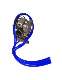KIT TUBOS CARBURADOR 4MX 2 TIEMPOS AZUL