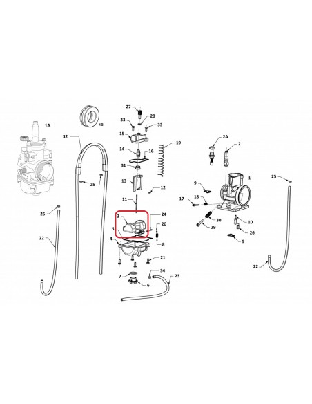 BOYA FLOTADOR 1052-856-2101 GAS GAS 13-