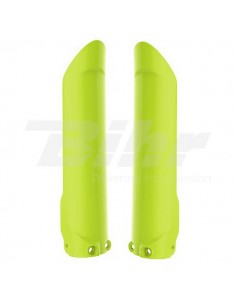 PROTECTORES DE HORQUILLA POLISPORT HUSQVARNA 17-19 AMARILLO FLUOR