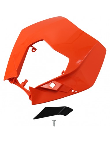 CARETA FRONTAL UFO KTM EXC 09-13 NARANJA