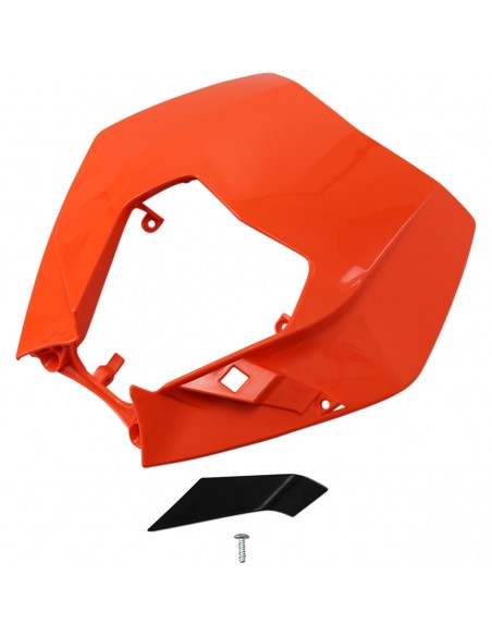 CARETA FRONTAL UFO KTM EXC 09-13 NARANJA