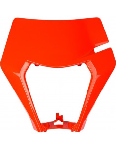 CARETA FRONTAL UFO KTM EXC 2020- NARANJA FLUOR