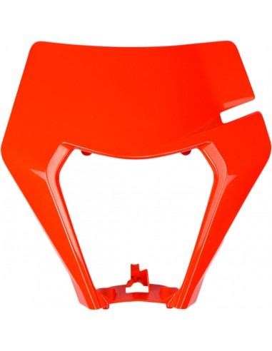 CARETA FRONTAL UFO KTM EXC 2020- NARANJA FLUOR