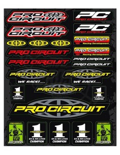 HOJA DE ADHESIVOS 4MX PRO CIRCUIT