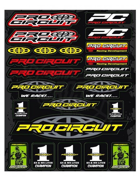 HOJA DE ADHESIVOS 4MX PRO CIRCUIT