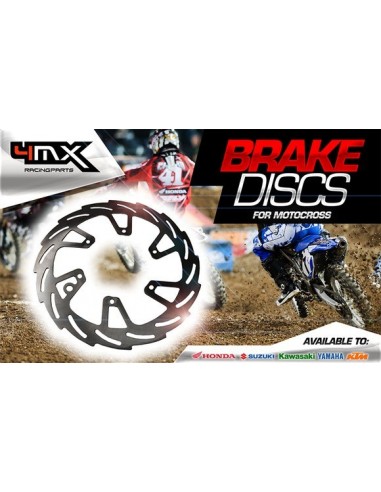 DISCO DE FRENO DELANTERO 4MX KAWASAKI KX 125 06-08 250 03-08 KX 250F 04-12 KX 450F 05-12 FLOREADO