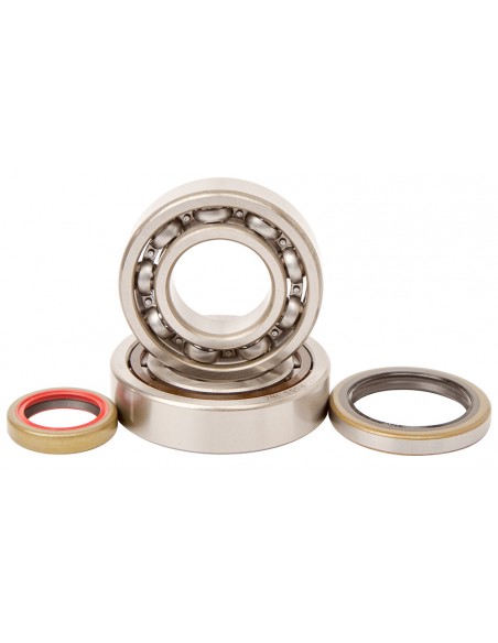 KIT RODAMIENTOS Y RETENES DE CIGUEÑAL KTM EXC 250/300 04-11 SX 250 03-20 HUSQV TE 250/300 14-18