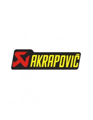 ADHESIVO ANTICALORICO AKRAPOVIC 70X21 MM