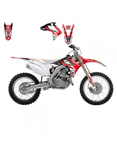 OUTLET KIT ADHESIVOS BLACKBIRD DREAM 3 HONDA CRF 250R 14-17 CRF 450R 13-16