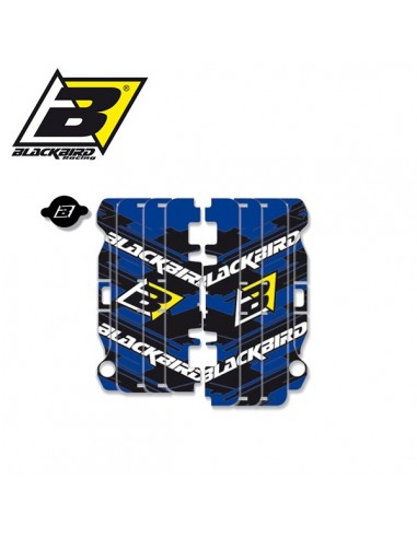 OUTLET ADHESIVOS REJILLA RADIADOR YAMAHA YZ 250F 2014 YZ 450F 10-14 AZULES