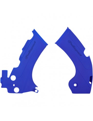 PROTECTORES DE CHASIS POLISPORT YAMAHA YZ 125/250 05-20 AZULES