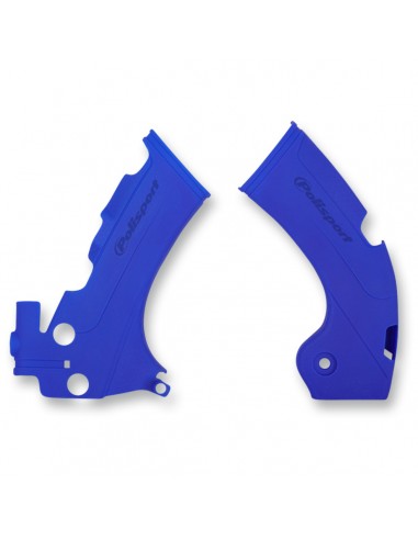 PROTECTORES DE CHASIS POLISPORT YAMAHA YZ 250F 2019 YZ 450F 18-19 AZULES