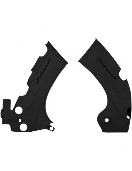 PROTECTORES DE CHASIS POLISPORT KAWASAKI KX 450F 09-18 NEGROS