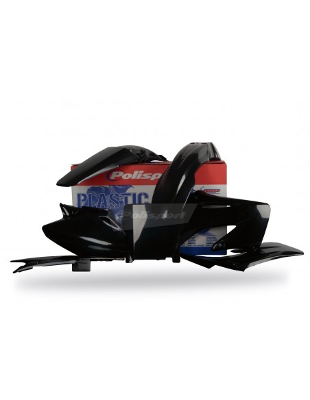 KIT PLASTICOS POLISPORT HONDA CR 125/250 04-07 NEGROS
