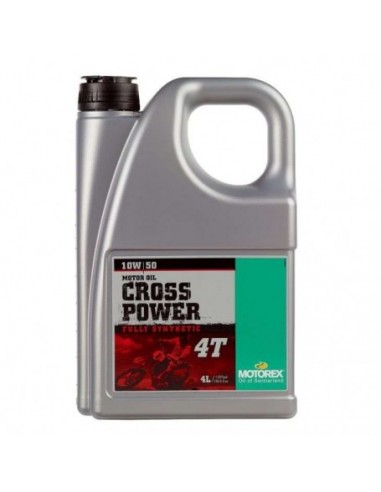 ACEITE MOTOREX CROSS POWER 4T 10W50 - 4 LITROS