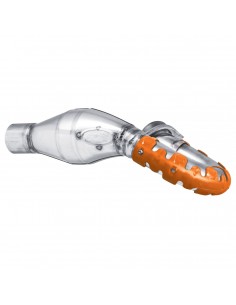 PROTECTOR DE COLECTOR POLISPORT CORTO NARANJA