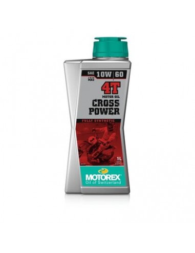 ACEITE MOTOREX CROSS POWER 4T 10W60 - 1 LITRO