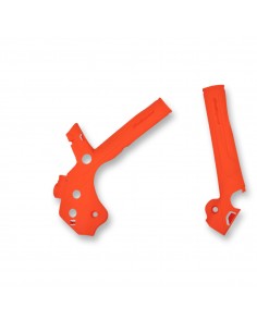 PROTECTORES DE CHASIS POLISPORT KTM SX/SXF 16-18 EXC/EXCF 17-19 NARANJAS