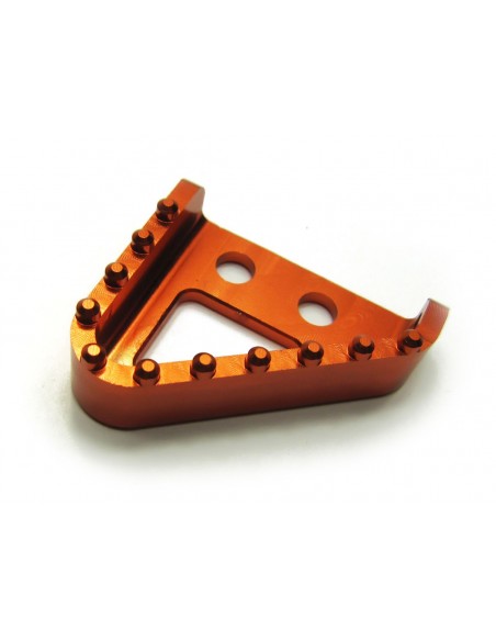 PUNTERA PEDAL DE FRENO KTM HUSABERG HUSQVARNA 14-16 GAS GAS 18-19 NARANJA 7MM MAS LARGA