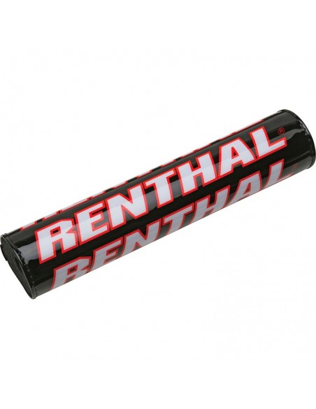 PROTECTOR MANILLAR RENTHAL CON BARRA NEGRO-ROJO