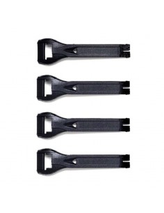 CORREAS MEDIANAS GAERNE SG10 Y SG12 NEGRAS - 4 UNIDADES