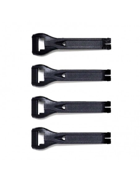 CORREAS MEDIANAS GAERNE SG10 Y SG12 NEGRAS - 4 UNIDADES