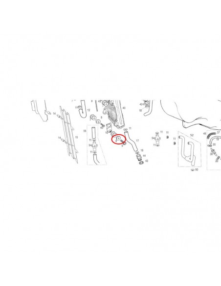 CASQUILLO SUJECCION RADIADOR GAS GAS