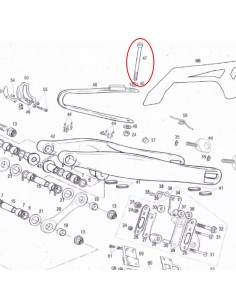TORNILLO ALLEN 6X100 SUJECCION PATIN DE BASCULANTE GAS GAS
