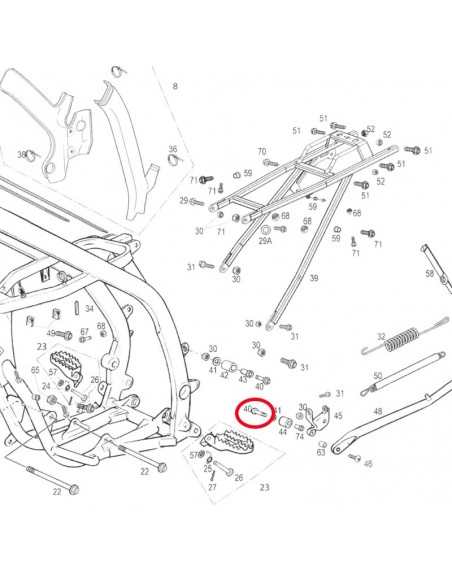 TORNILLO RODILLO CABALLETE GAS GAS TORNILLO RODILLO CABALLETE GAS GAS