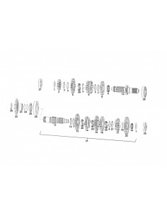 RODAMIENTO CAMBIO 6205-RSH/C3