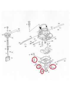 TORNILLO CUBETA CARBURADOR GAS GAS