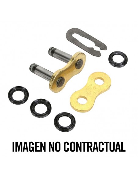 CLIP UNION CADENA RK 428MXZ NEGRO